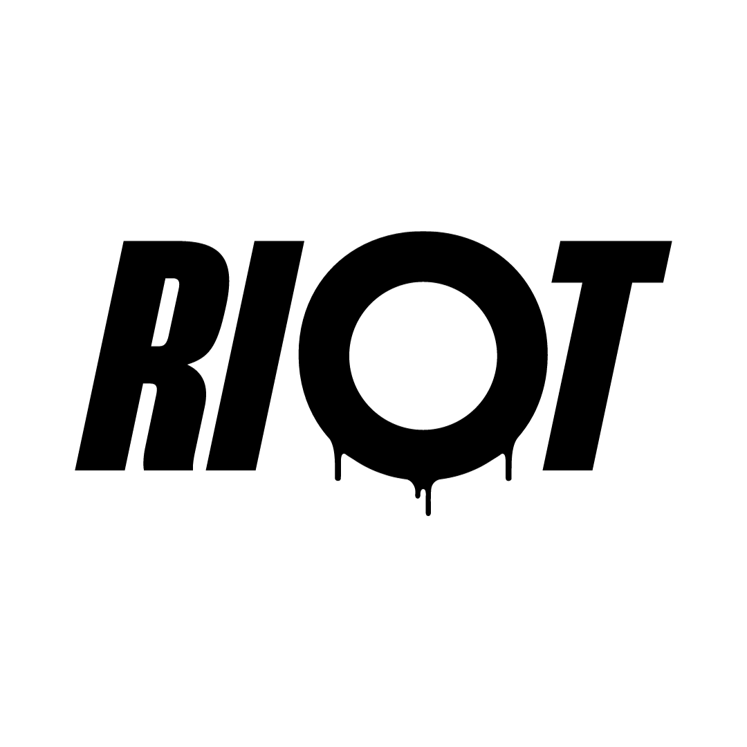 Riot Squad E-Liquid Logo Black and White