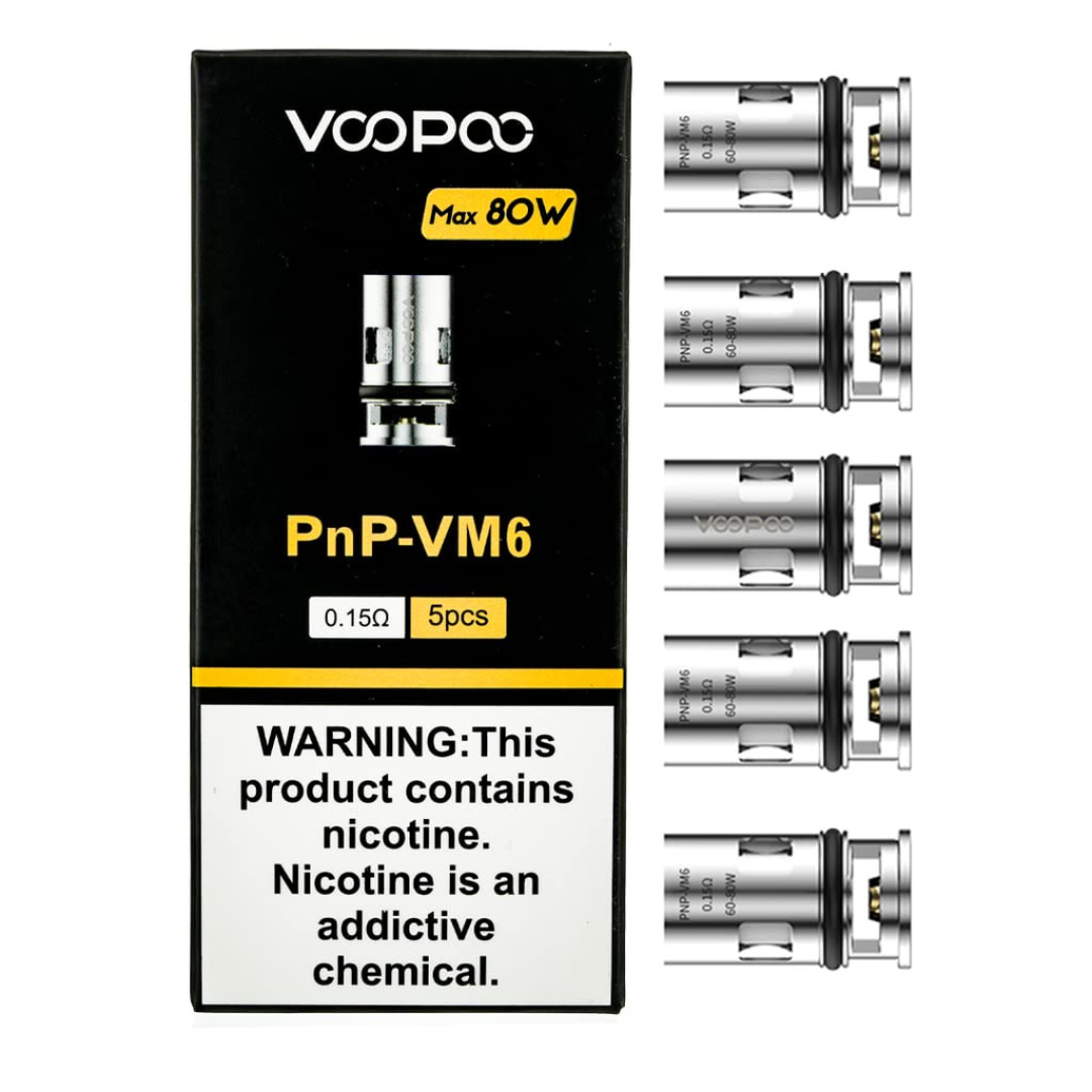 VOOPOO - PnP Coils (5pcs) - The British Vape Company
