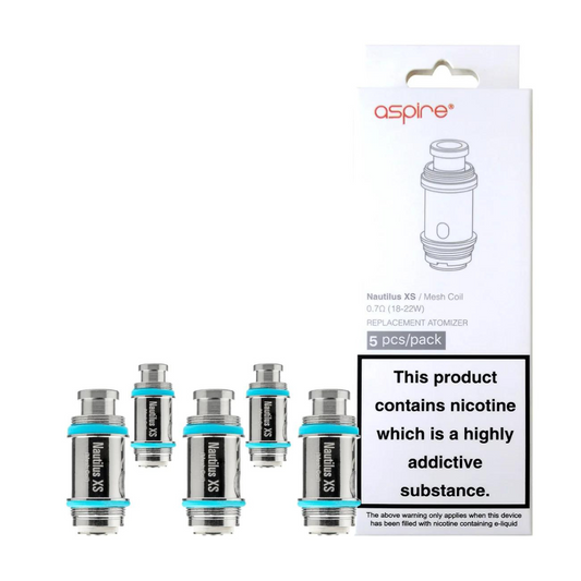ASPIRE - Nautilus X / XS Coil (5pcs) - The British Vape Company