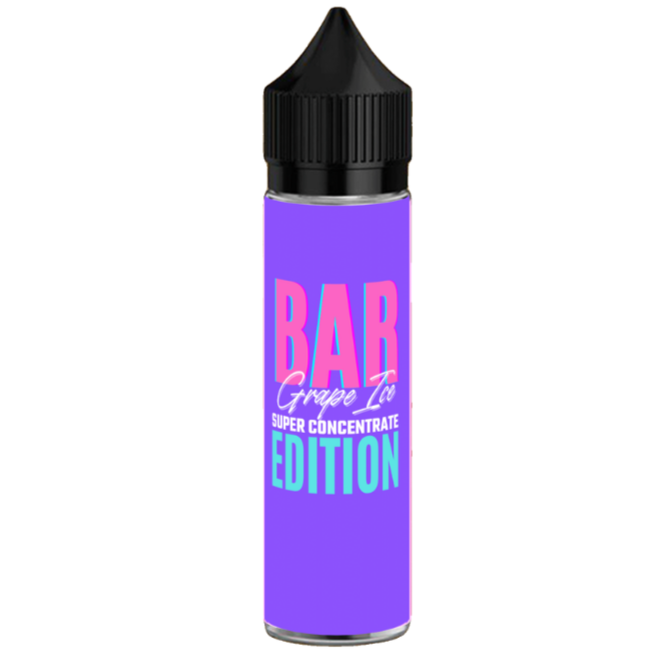 Bar Edition - Grape Ice 60ml Longfill E-Liquid - The British Vape Company