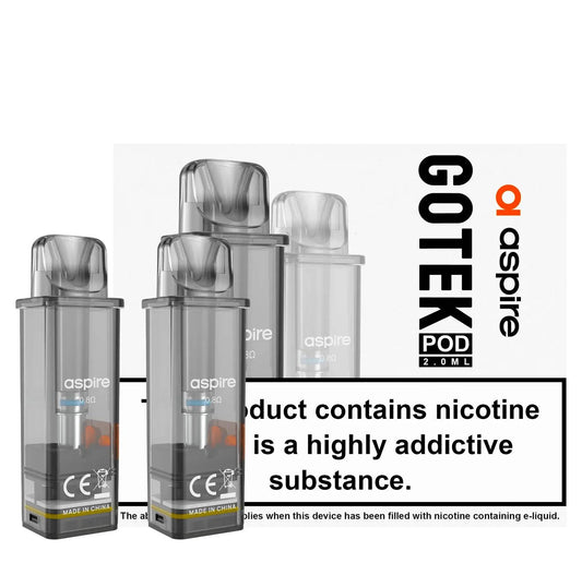 ASPIRE - Gotek Pod 8.0Ω Coil (2pcs) - The British Vape Company