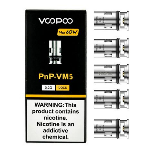 VOOPOO - PnP Coils (5pcs) - The British Vape Company