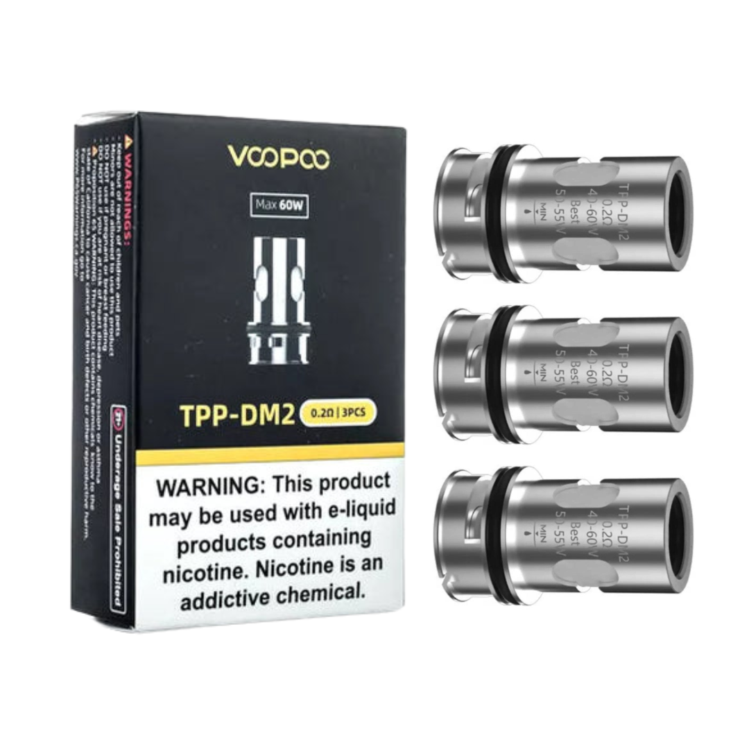 VOOPOO - TPP Coils (3pcs) - The British Vape Company