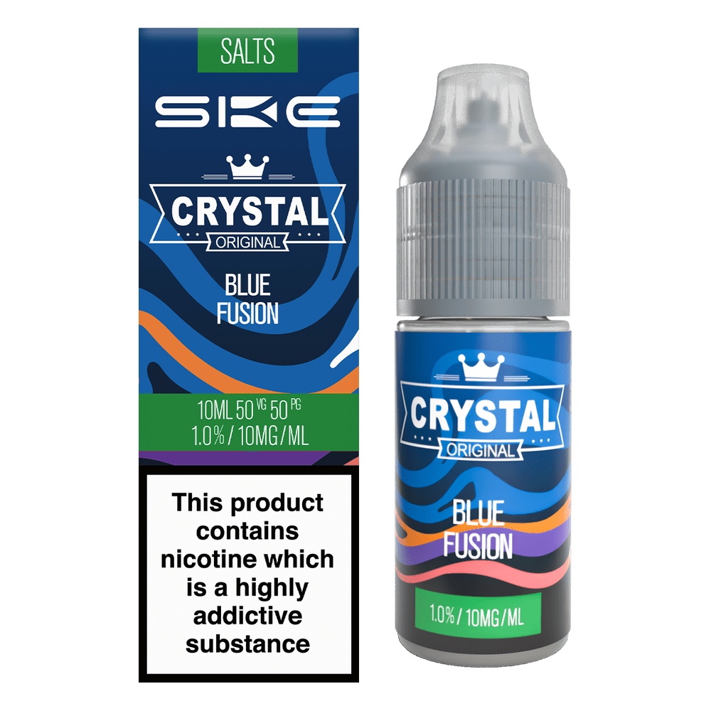 SKE Crystal - Blue Fusion 10ml E-Liquid - The British Vape Company