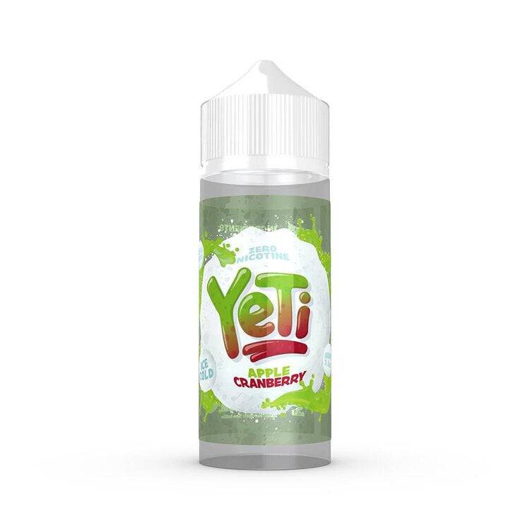 YETI - Apple Cranberry 100ml Shortfill E-Liquid - The British Vape Company