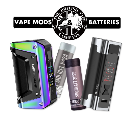 Vape Batteries Banner Square