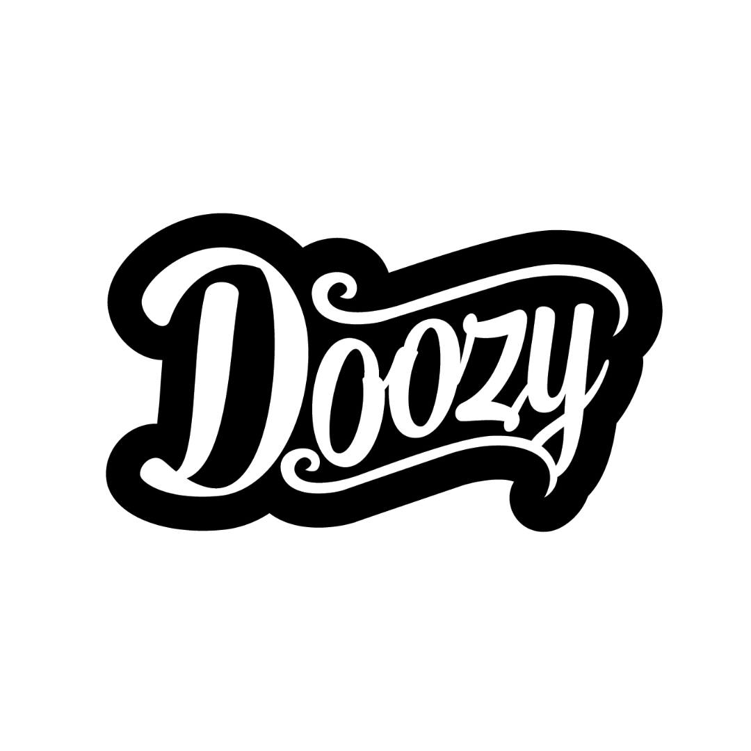 Doozy E-Liquid Logo Black
