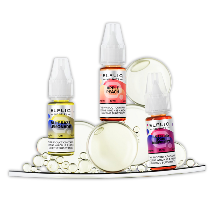ELFLIQ Salt 10ml E-Liquid | 50/50 MTL Vape Juice | 3 for £9.99