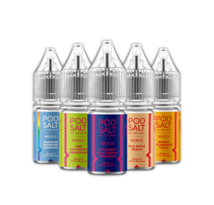 POD Salt 10ml E-Liquid | 50/50 MTL Vape Juice | 3 for £9.99