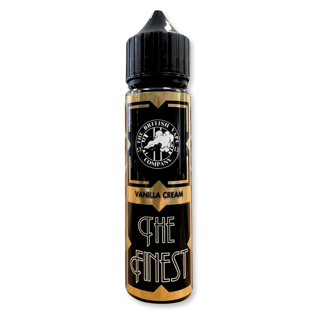 The Finest - Vanilla Cream 60ml Longfill E-Liquid - The British Vape Company
