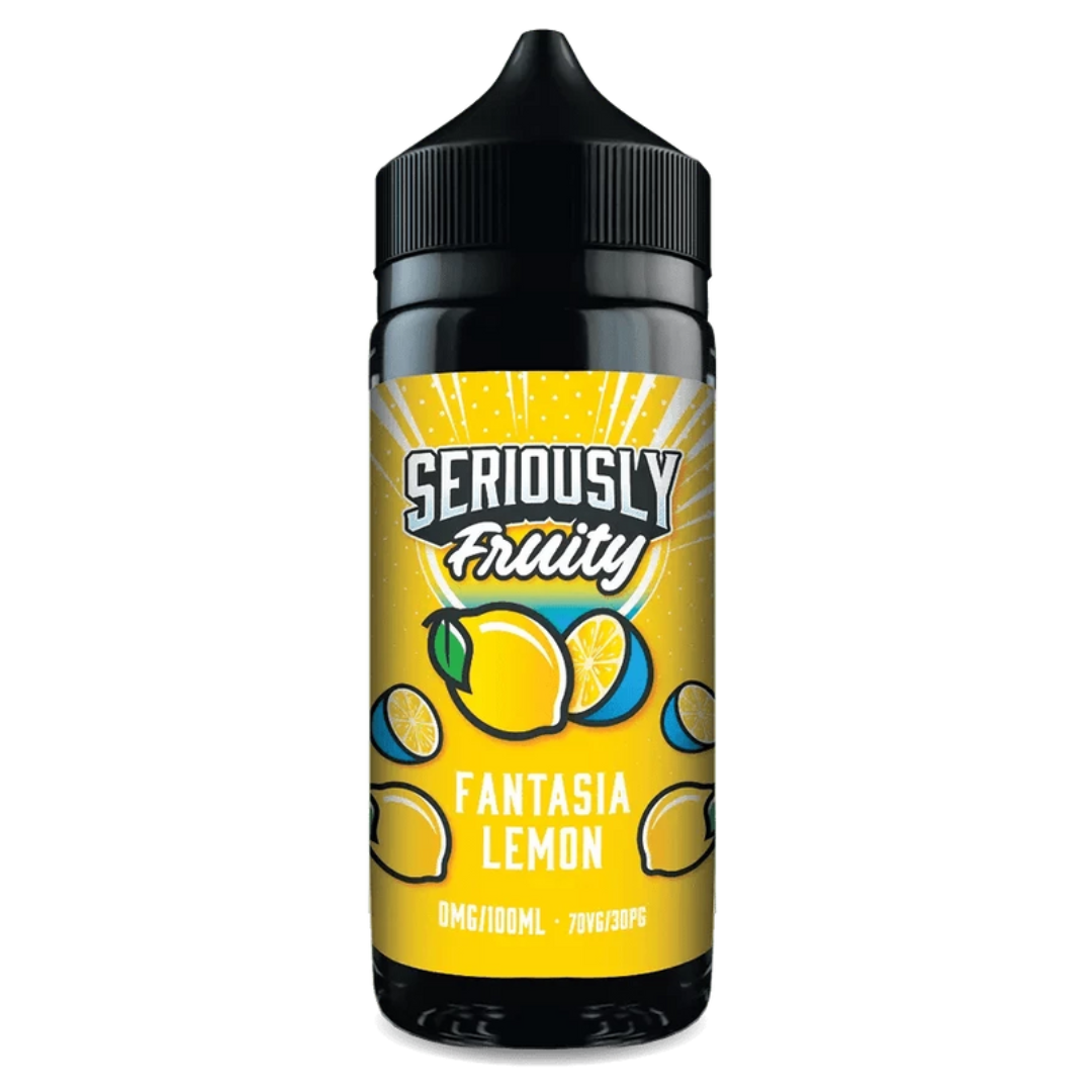 DOOZY Seriously Fruity - Fantasia Lemon 100ml Shortfill E-Liquid - The British Vape Company