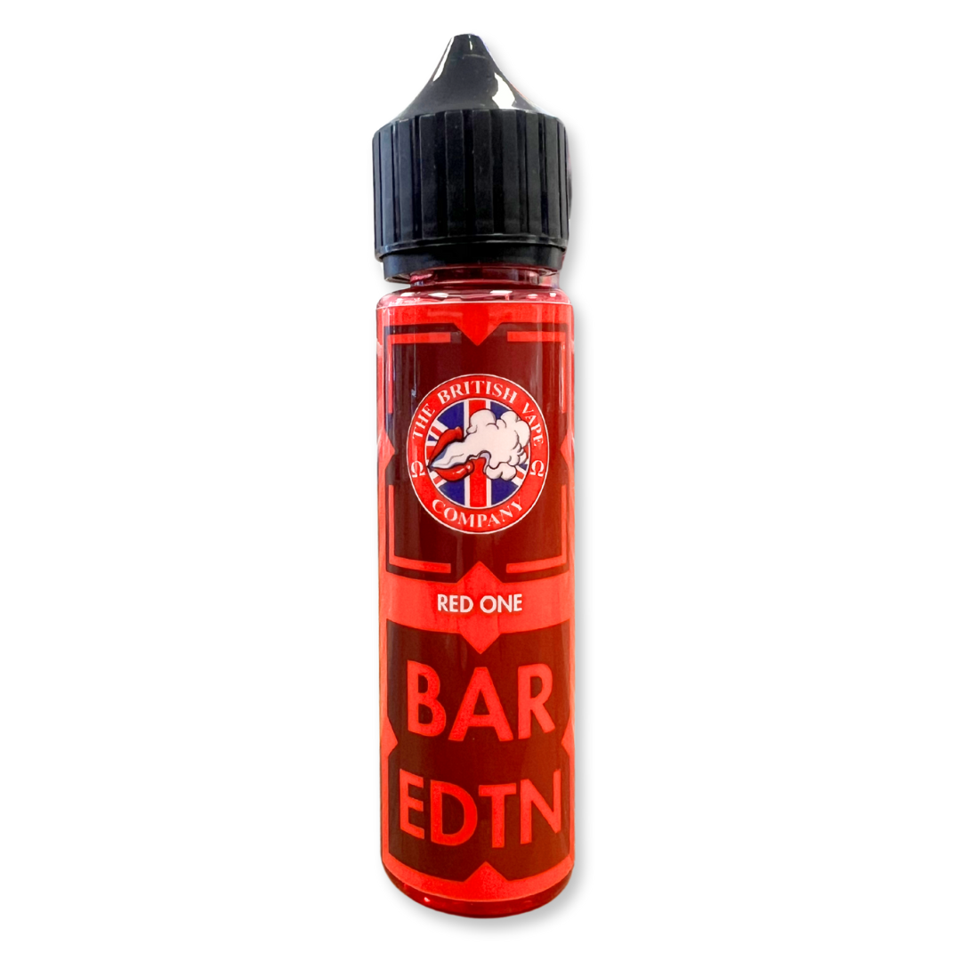 Bar Edition - Red One 60ml Longfill E-Liquid - The British Vape Company