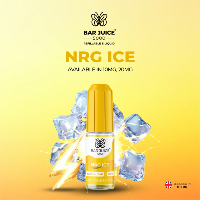 BAR JUICE 5000 - Energy Ice 10ml E-Liquid