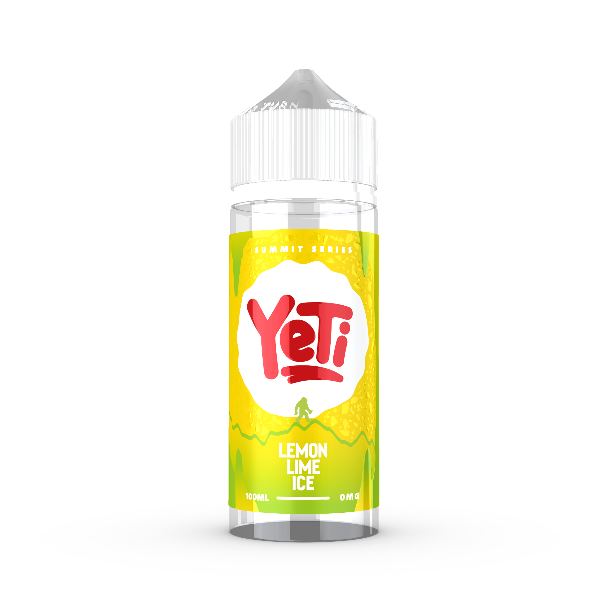 YETI Summit - Lemon Lime Ice 100ml Shortfill E-Liquid - The British Vape Company