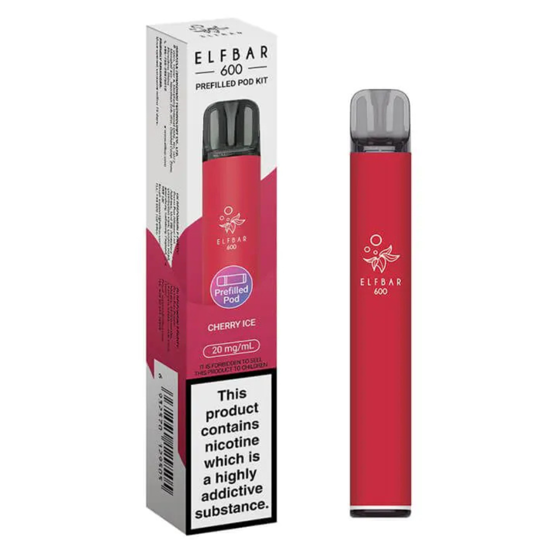 ELFBAR - 600 Prefilled Pod Vape Kit - The British Vape Company