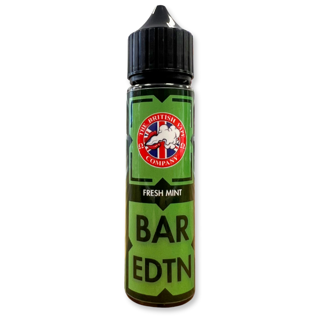 Bar Edition - Fresh Mint 60ml Longfill E-Liquid - The British Vape Company