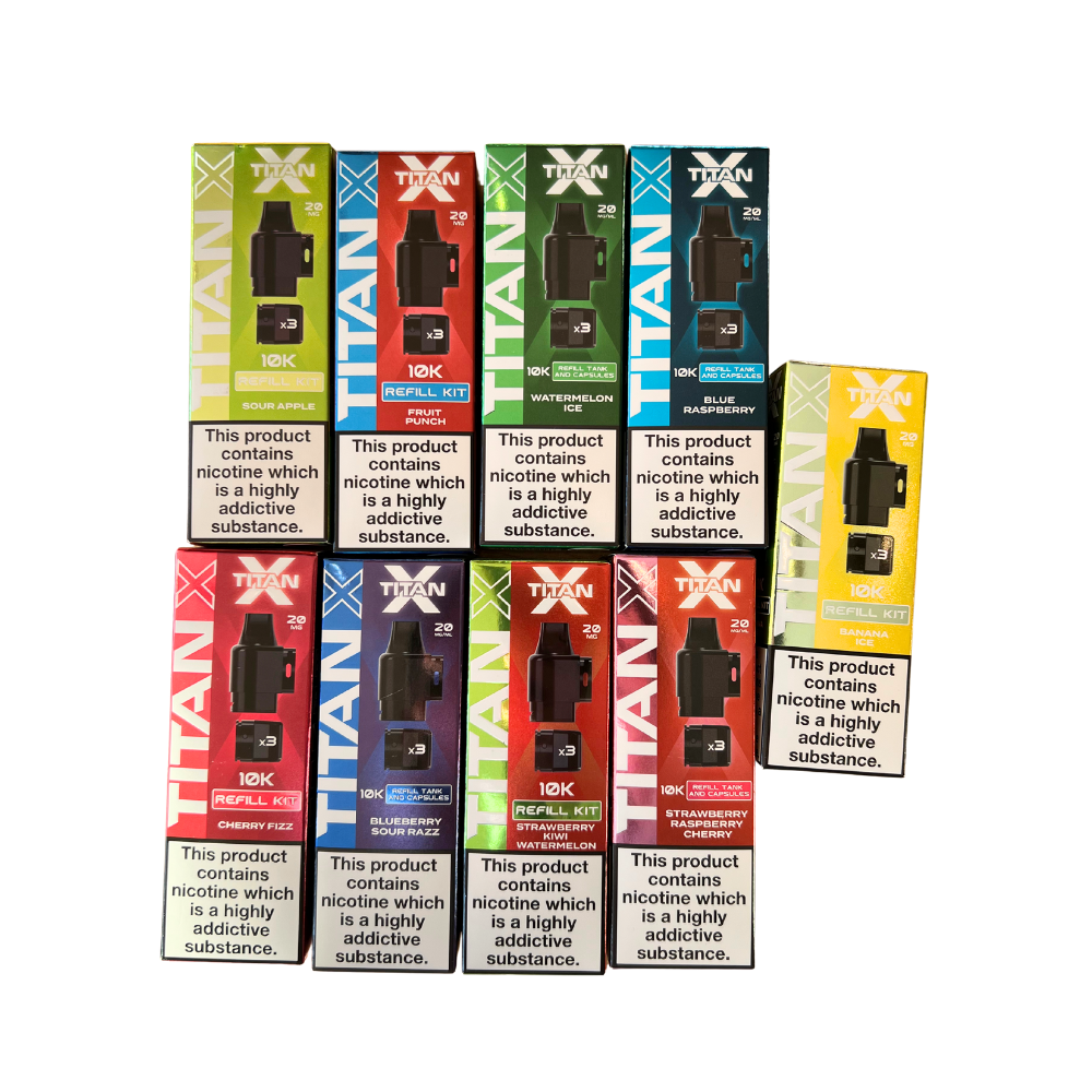 TITAN X - 10k Prefilled Pods