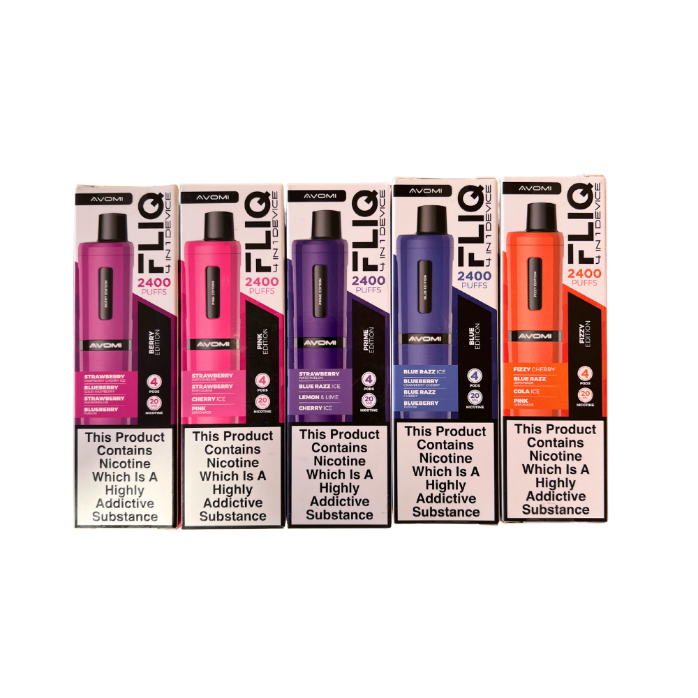 AVOMI - FLIQ 4 in 1 Pre-filled Vape Kit