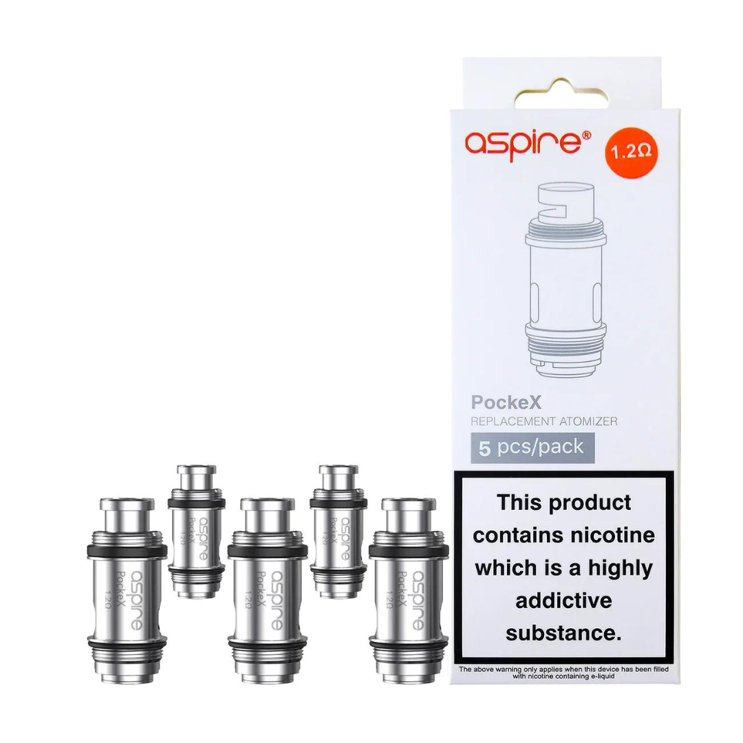 ASPIRE - PockeX Coil (5pcs) - The British Vape Company