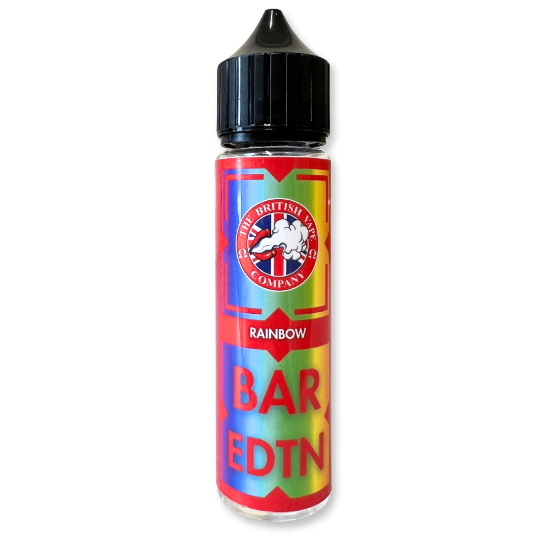 Bar Edition - Rainbow 60ml Longfill E-Liquid - The British Vape Company