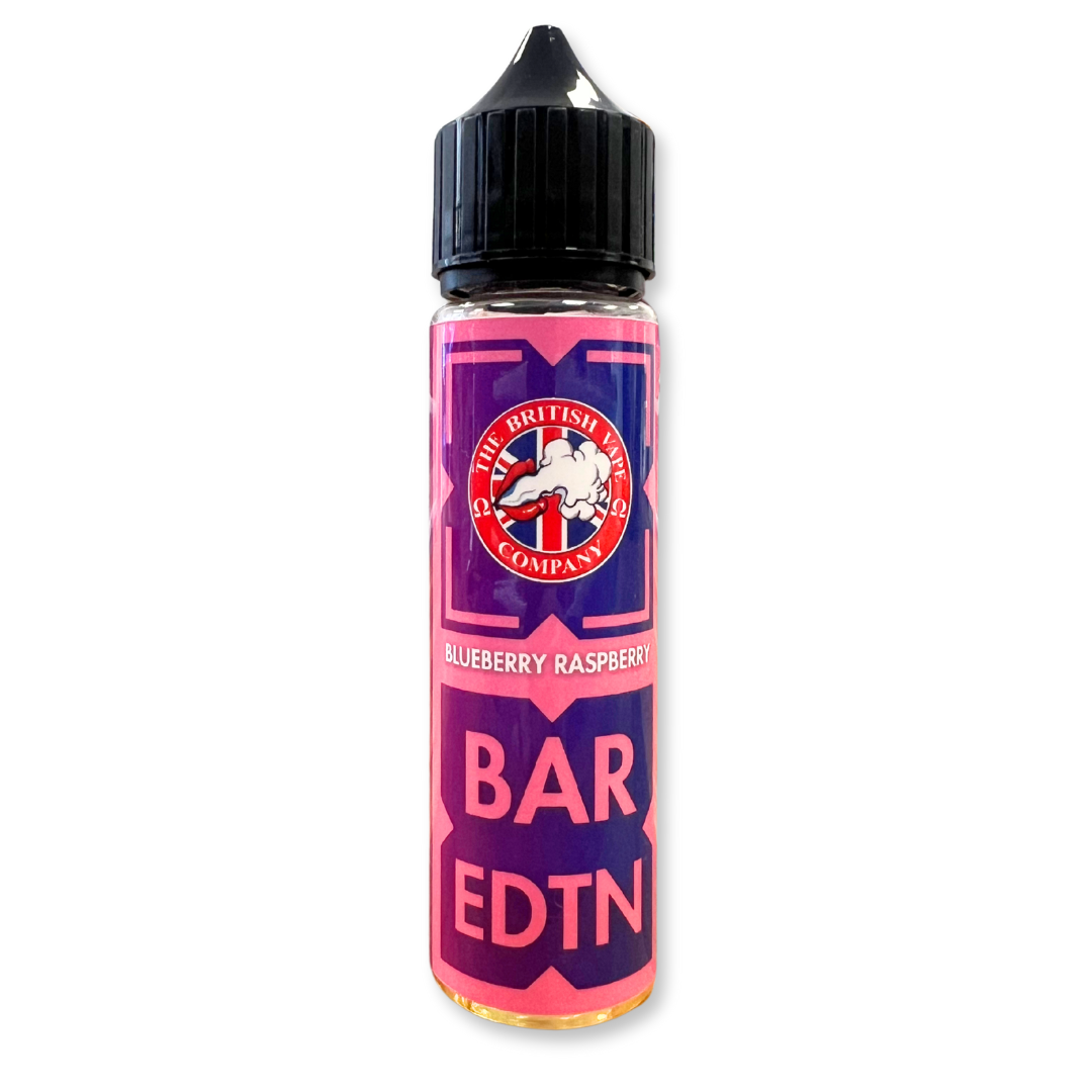 Bar Edition - Blueberry Raspberry 60ml Longfill E-Liquid - The British Vape Company