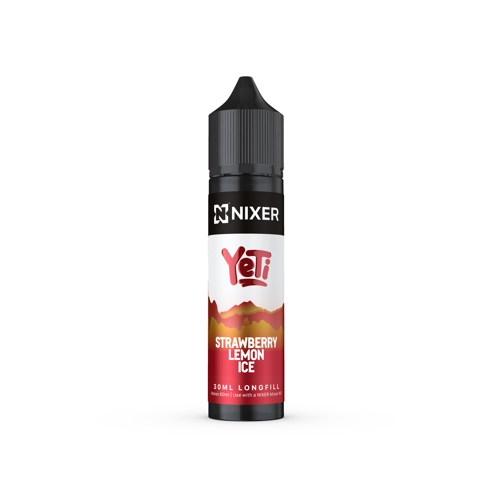 Nixer X Yeti - Strawberry Lemon Ice 60ml Longfill E-Liquid