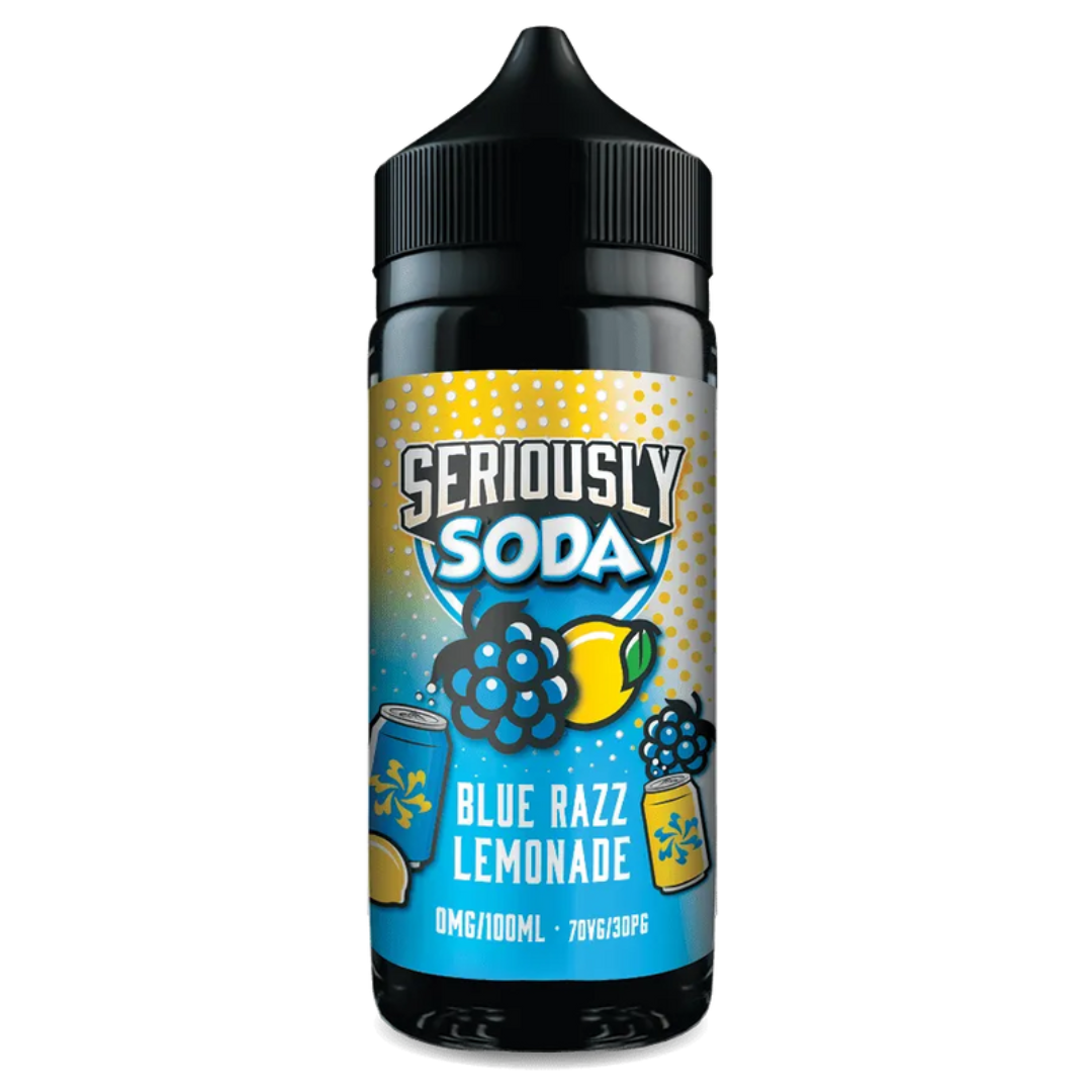 DOOZY Seriously Soda - Blue Razz Lemonade 100ml Shortfill E-Liquid - The British Vape Company