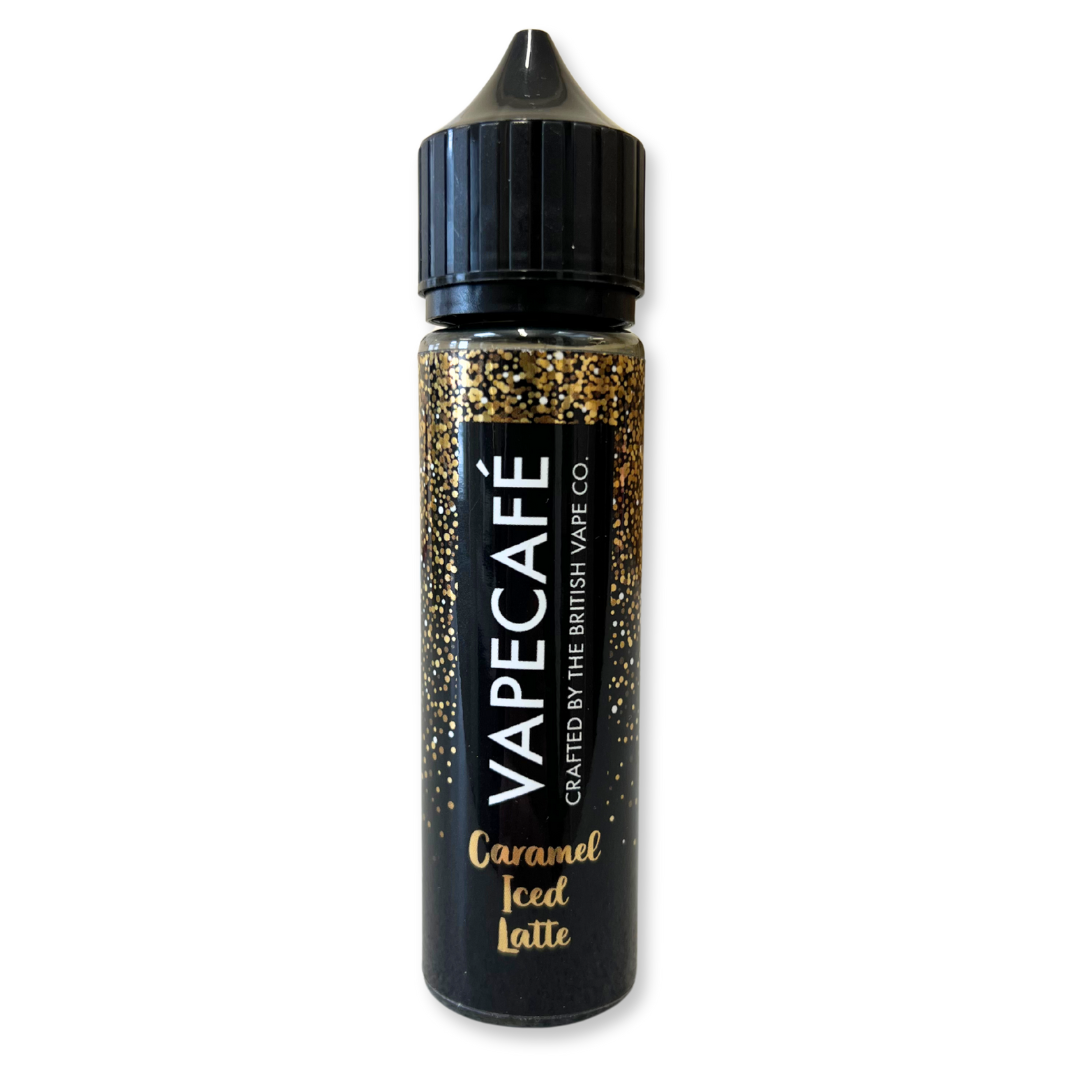 Vapecafé - Caramel Iced Latte 60ml Longfill E-Liquid (SALE) - The British Vape Company