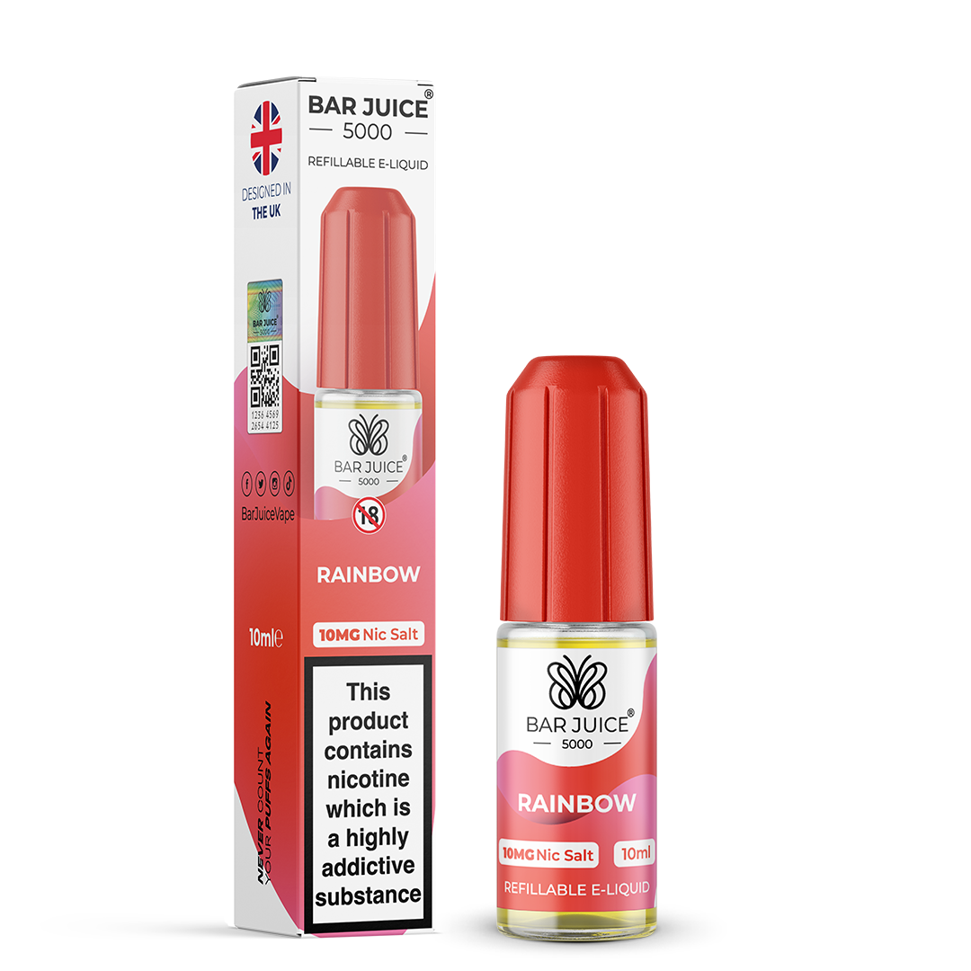 BAR JUICE 5000 - Rainbow 10ml E-Liquid