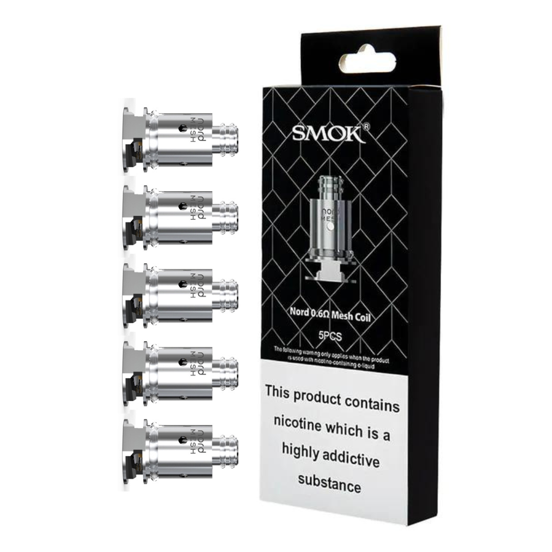 SMOK - Nord Mesh 0.6Ω Coil (5pcs) - The British Vape Company