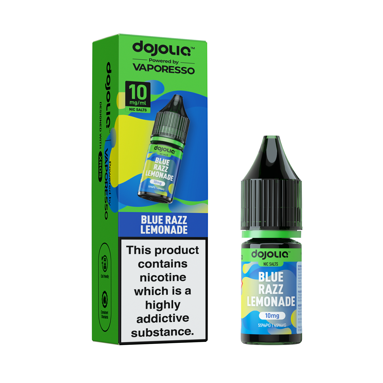 DOJOLIQ - Blue Razz Lemonade Nic Salt 10ml Vape Juice