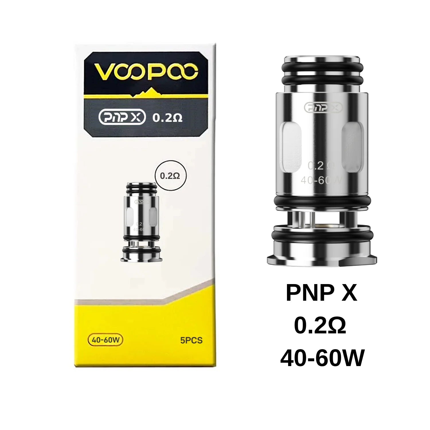 VOOPOO PNP X 0.2 COILS (5PCS)