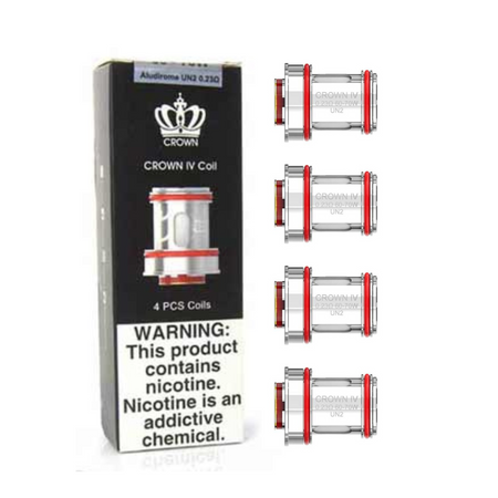 UWELL - Crown 4 0.23Ω Mesh Coil (4pcs) - The British Vape Company
