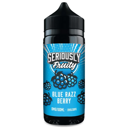 DOOZY Seriously Fruity - Blue Razz Berry 100ml Shortfill E-Liquid - The British Vape Company
