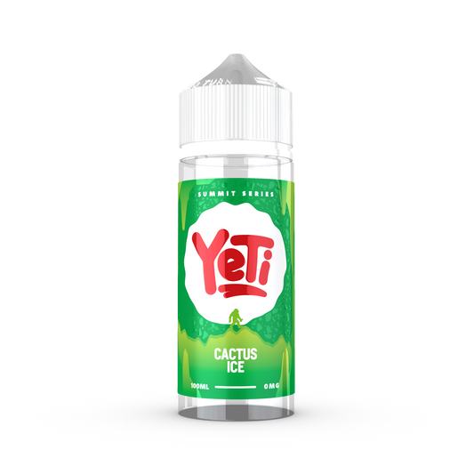 YETI Summit - Cactus Ice 100ml Shortfill E-Liquid - The British Vape Company