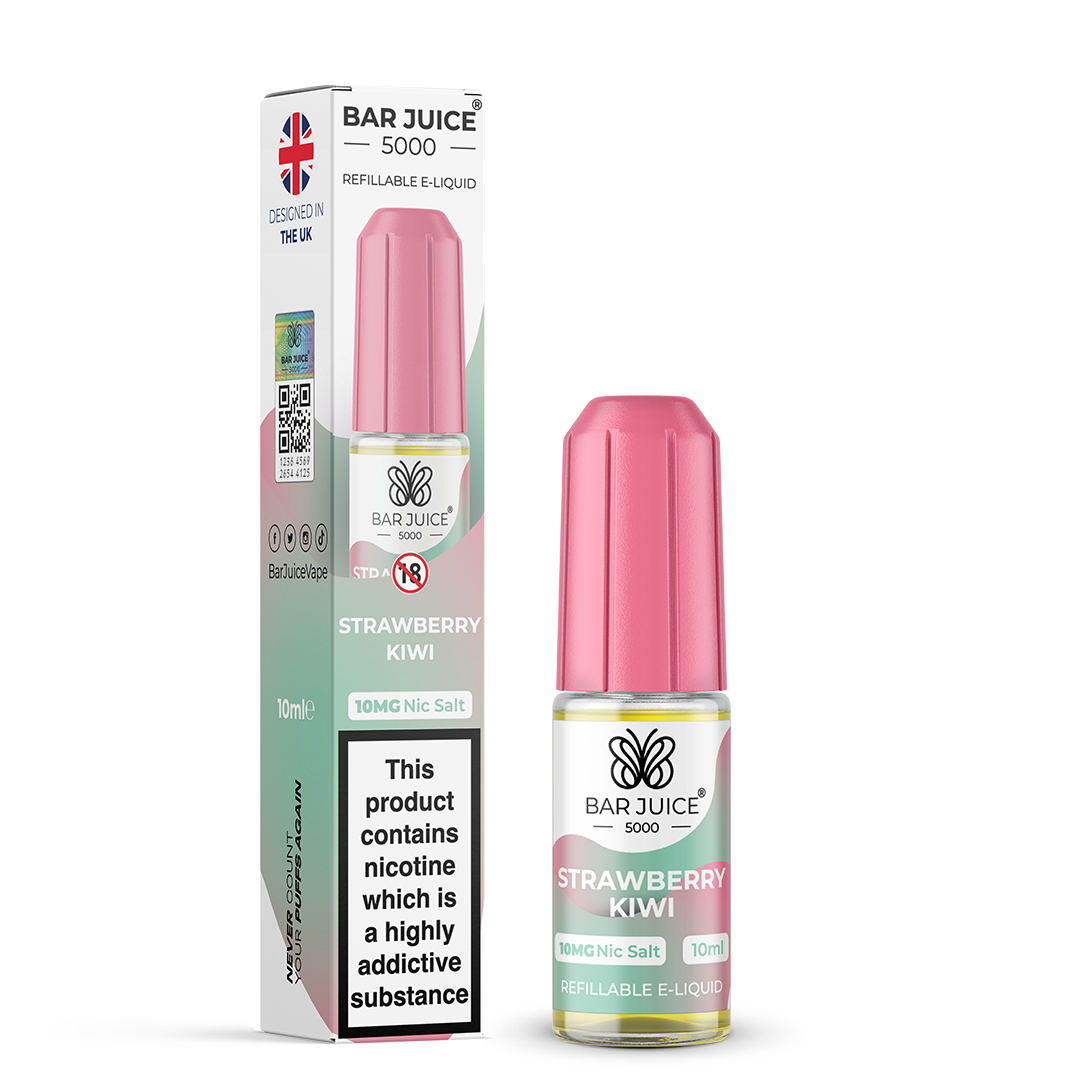 BAR JUICE 5000 - Strawberry Kiwi 10ml E-Liquid