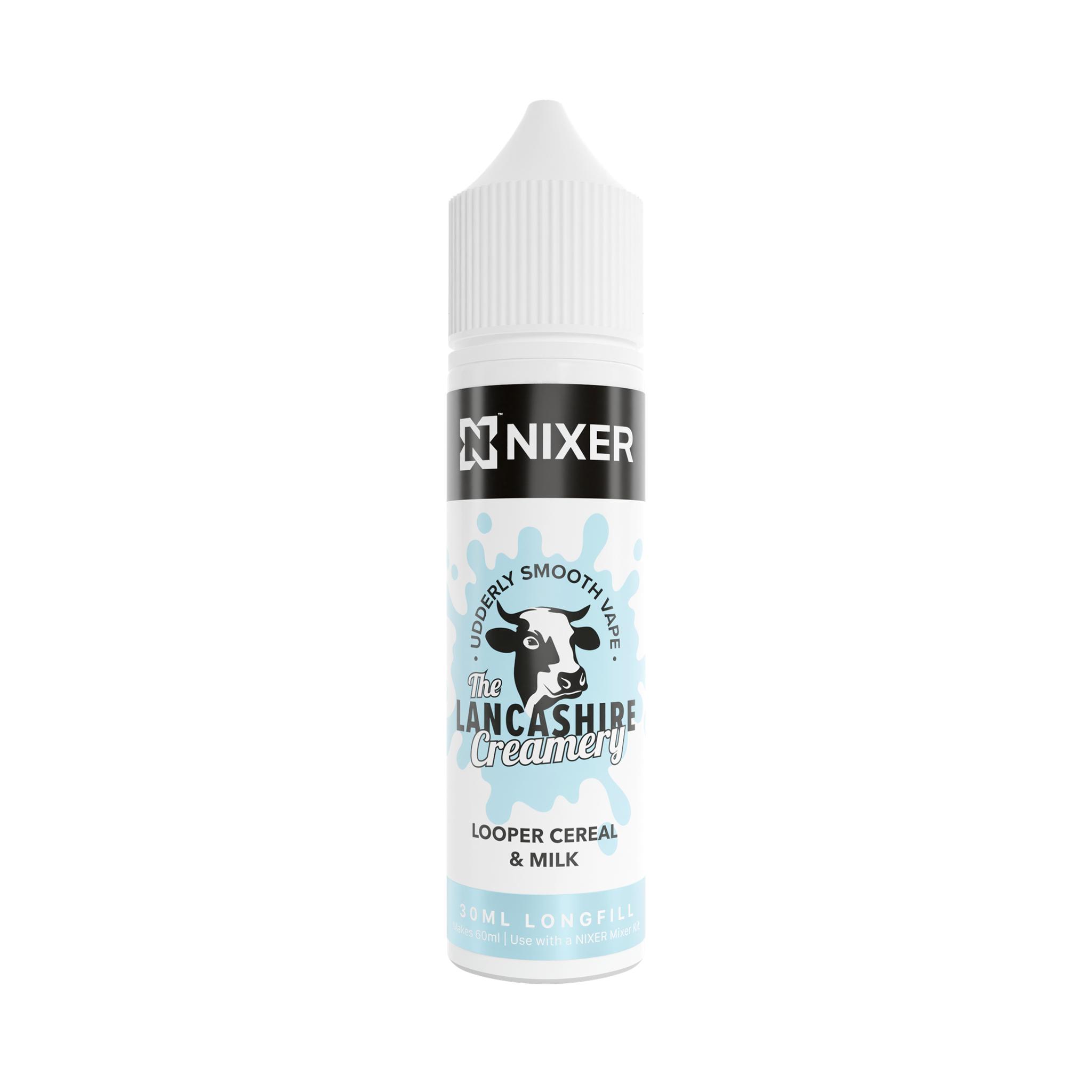 Nixer X The Lancashire Creamery - Looper Cereal & Milk 60ml Longfill E-Liquid