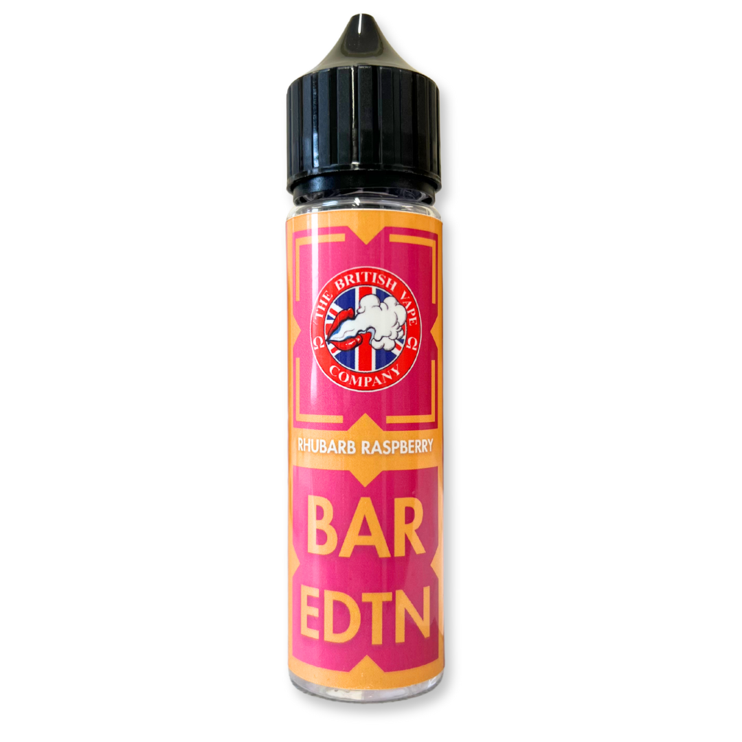 The Fusion Series - Rhubarb Raspberry 60ml Longfill E-Liquid - The British Vape Company