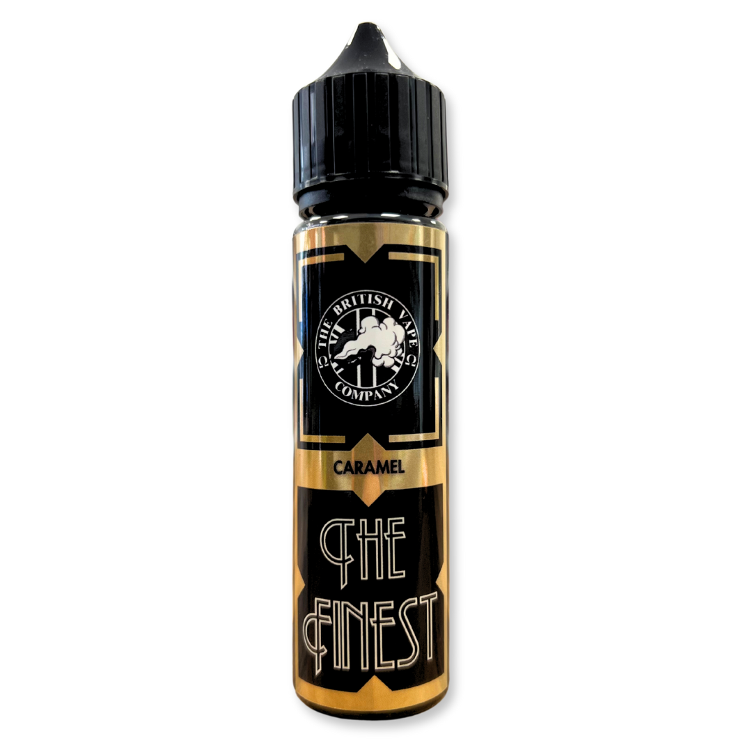 The Finest - Caramel 60ml Longfill E-Liquid - The British Vape Company