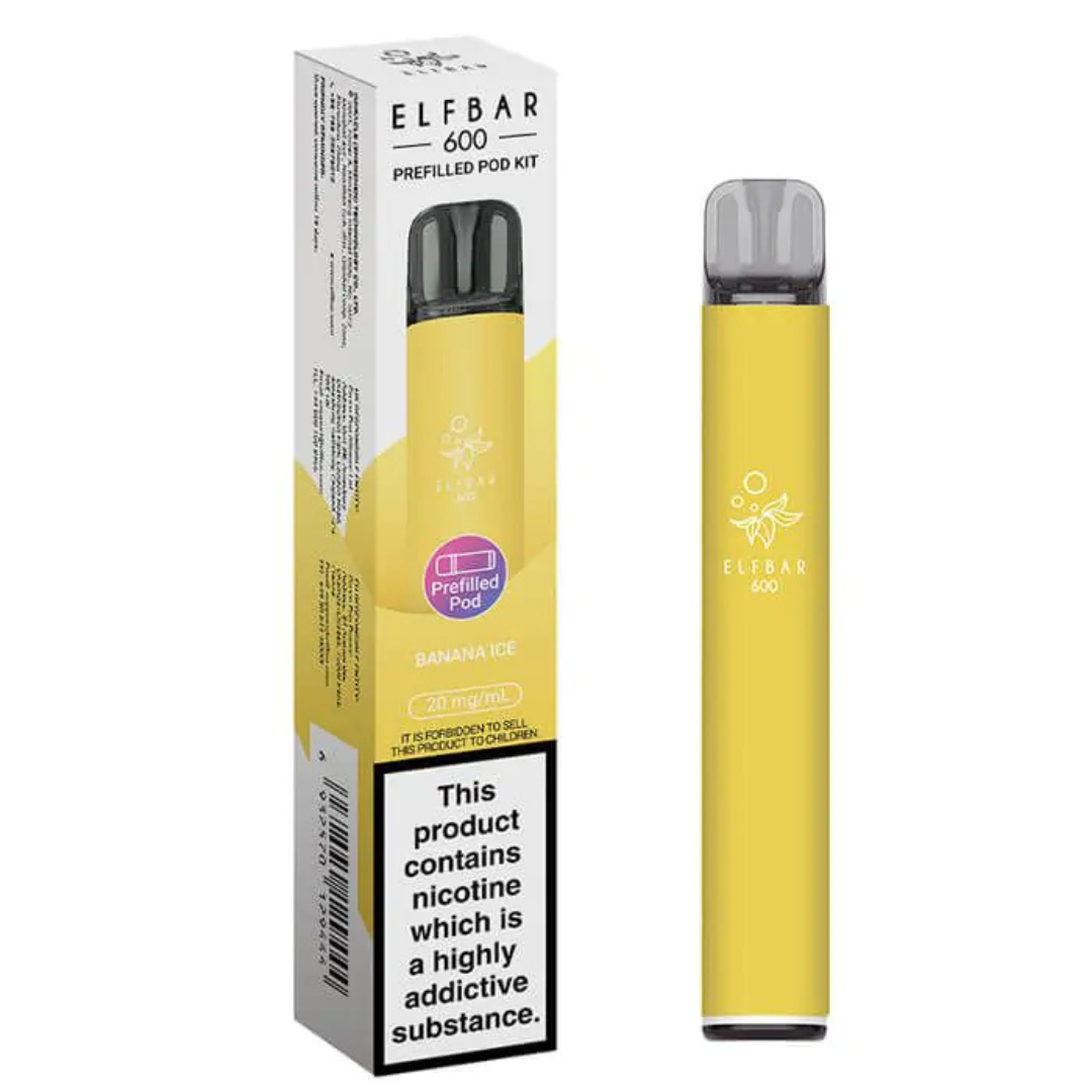ELFBAR - 600 Prefilled Pod Vape Kit - The British Vape Company