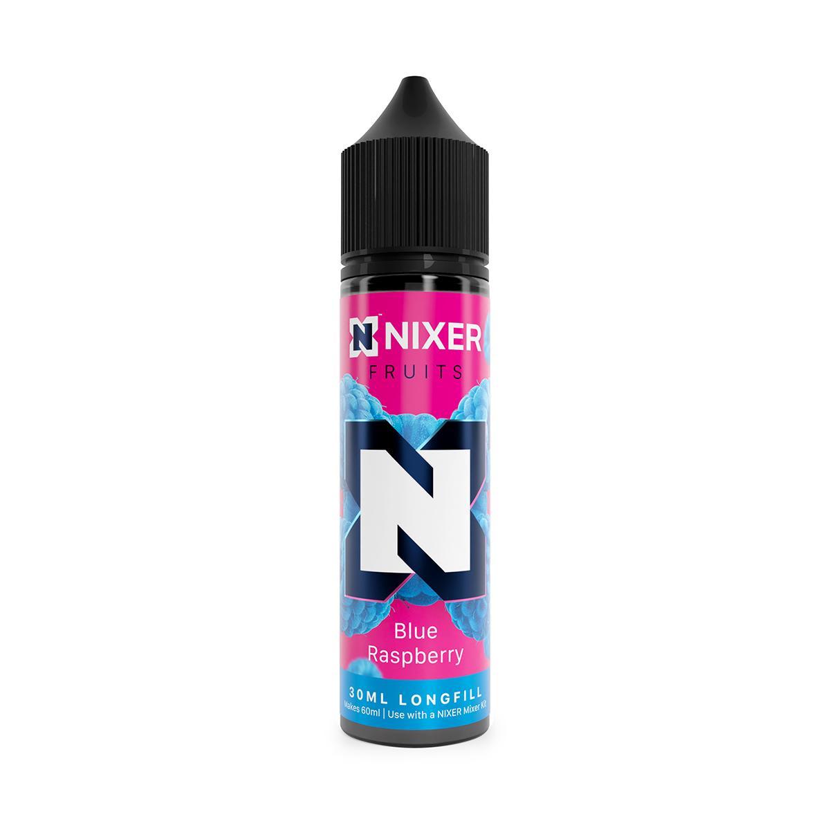 Nixer - Blue Raspberry 60ml Longfill E-Liquid