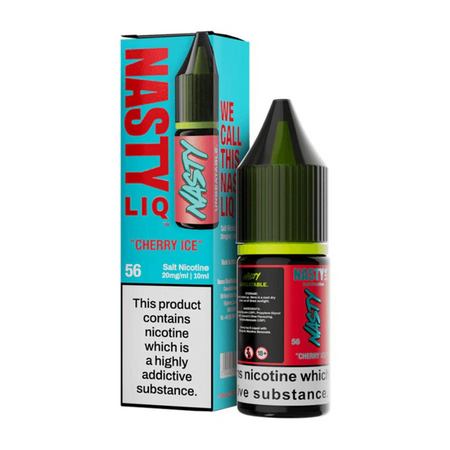 NASTY LIQ -  Cherry Ice 10ml E-Liquid - The British Vape Company