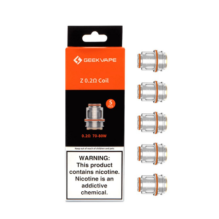 GEEKVAPE - Z Series Coil (5pcs) - The British Vape Company
