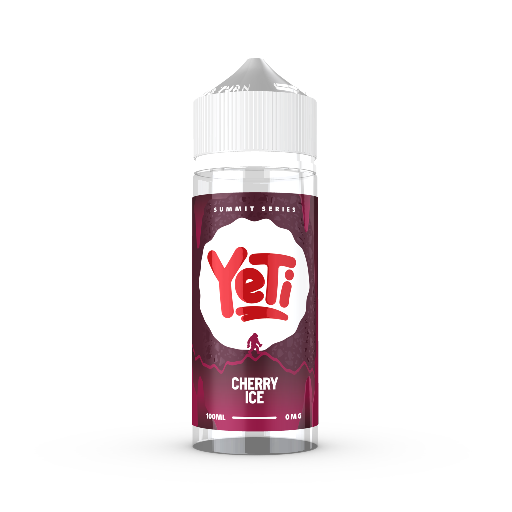 YETI Summit - Cherry Ice 100ml Shortfill E-Liquid - The British Vape Company