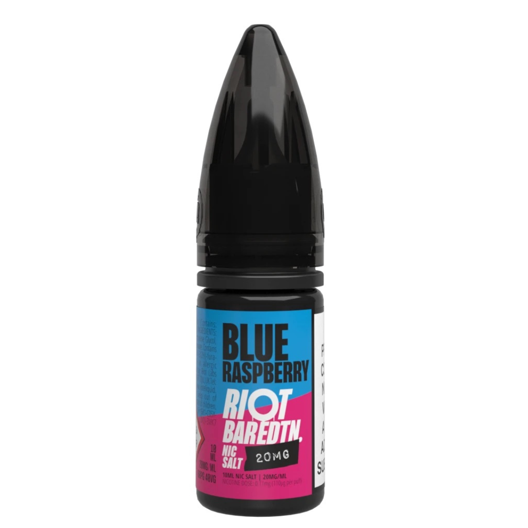 RIOT BAR EDTN – Blue Raspberry Nic Salt 10ml Vape Juice