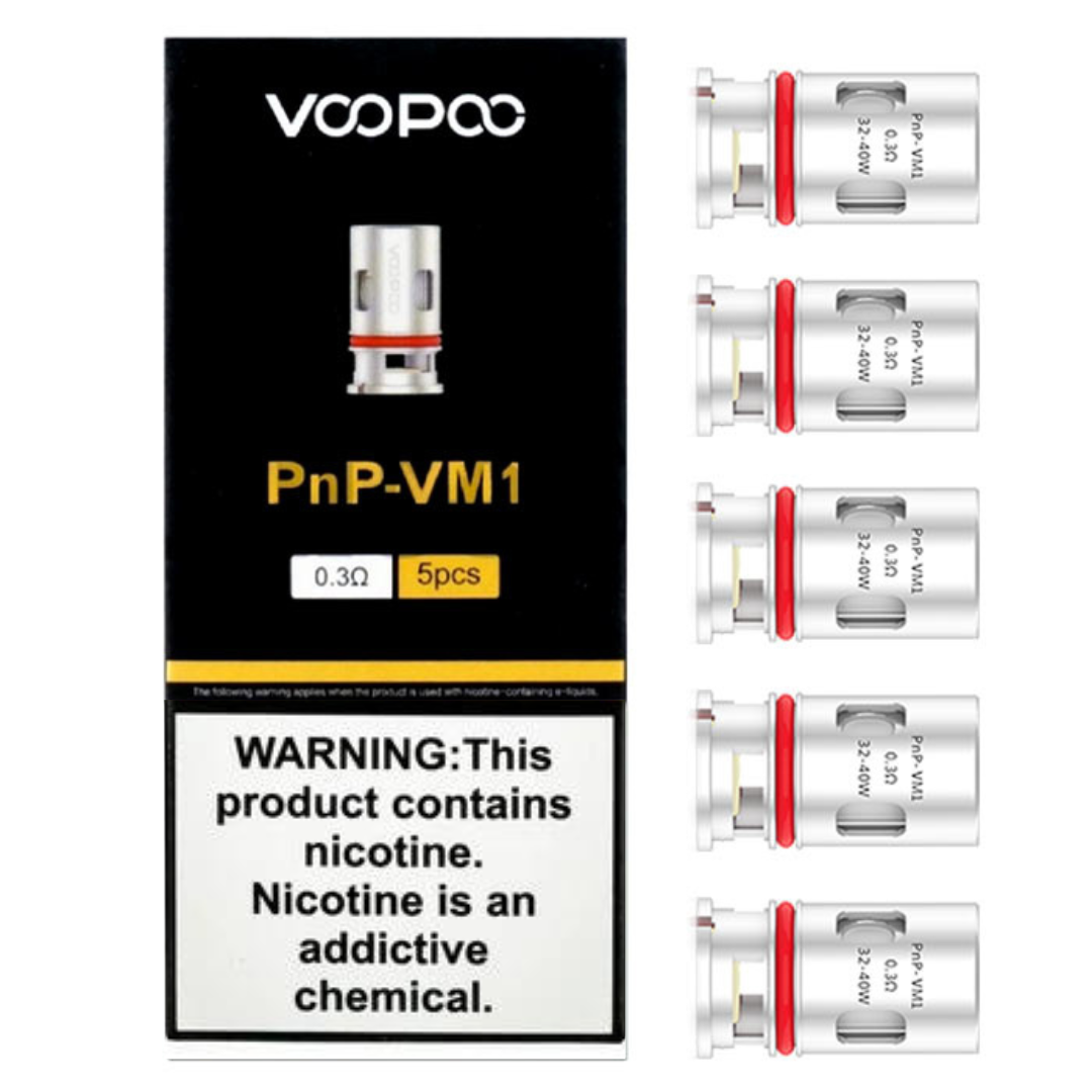 VOOPOO - PnP Coils (5pcs) - The British Vape Company