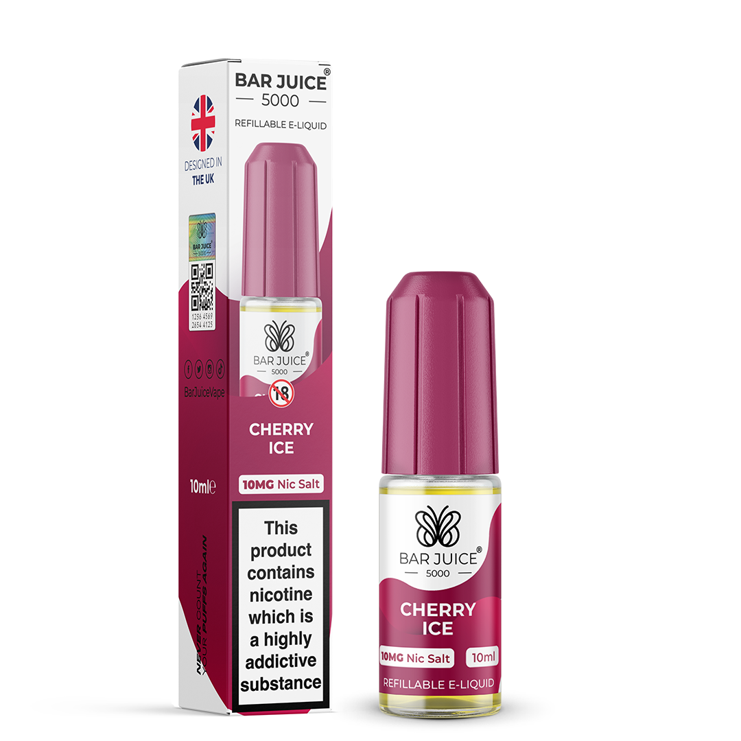 BAR JUICE 5000 - Cherry Ice 10ml E-Liquid