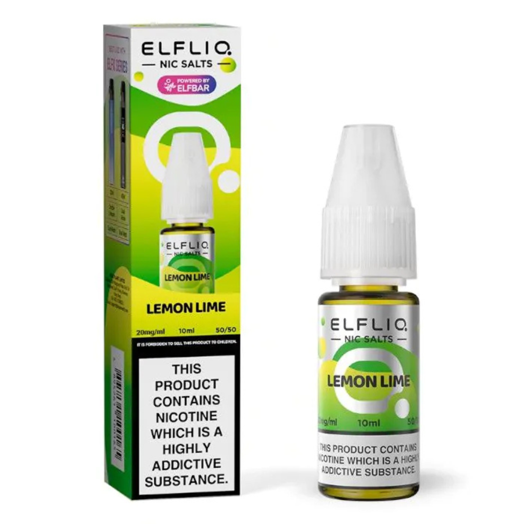 ELFLIQ -  Lemon Lime 10ml E-Liquid - The British Vape Company