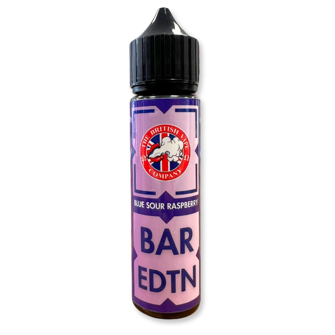 Bar Edition - Blue Sour Raspberry 60ml Longfill E-Liquid - The British Vape Company