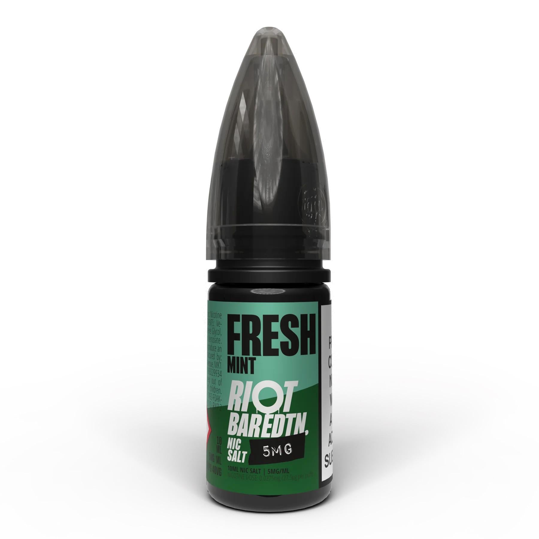 RIOT Bar EDTN - Fresh Mint 10ml E-Liquid - The British Vape Company